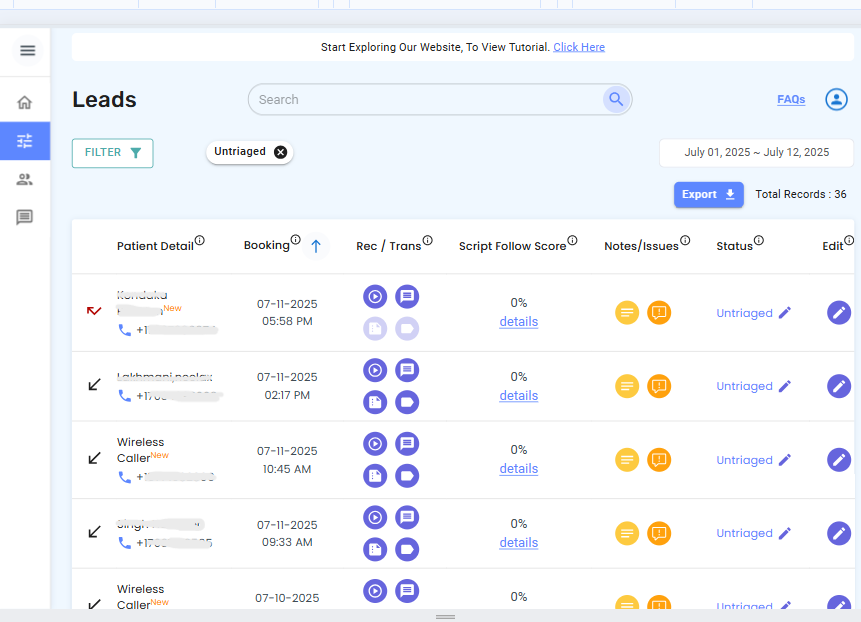 Patient Lead Management Hero Image