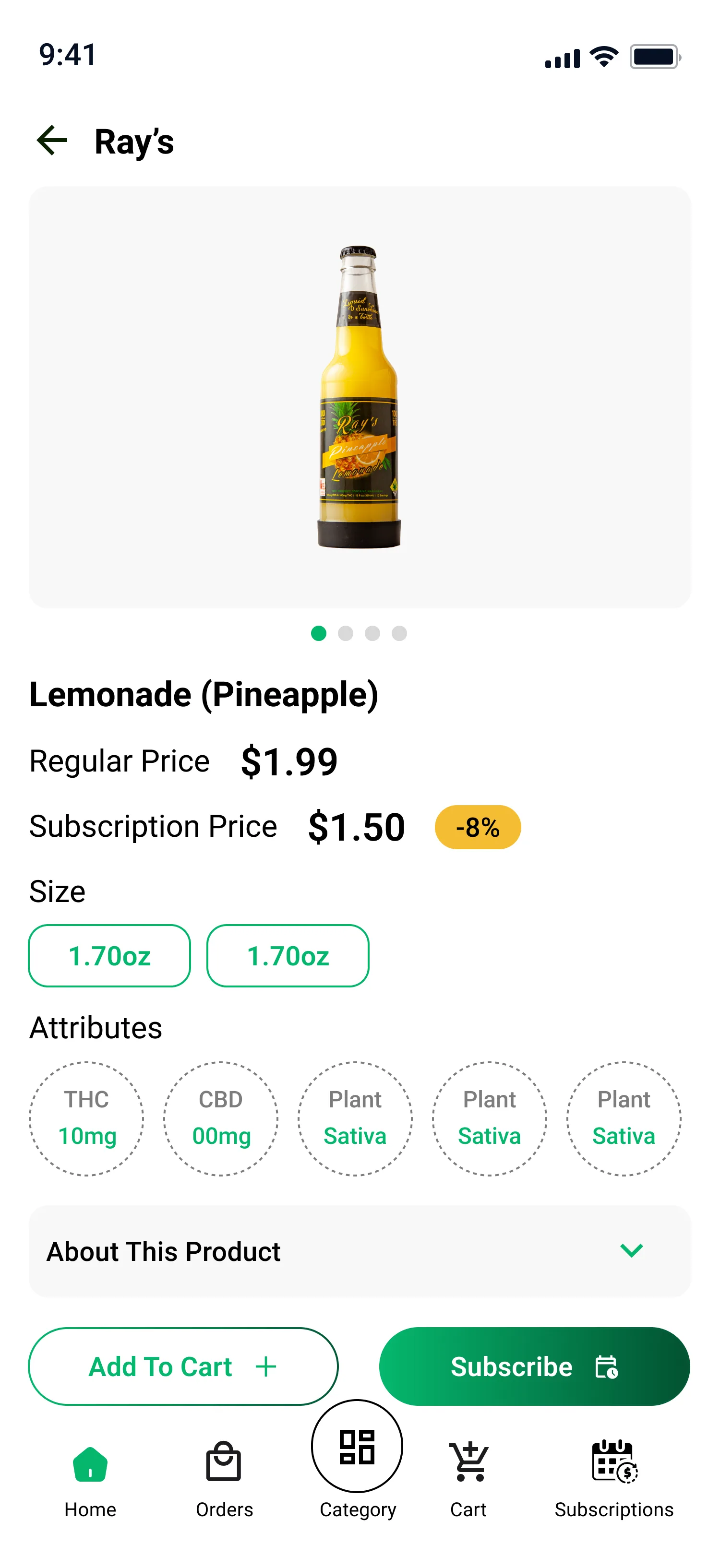 Star Buds Product Details Screenshot